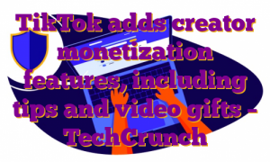 TikTok adds creator monetization features, including tips and video gifts – TechCrunch