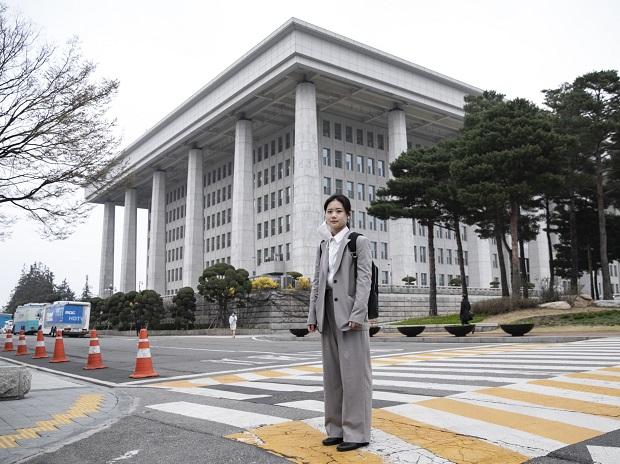 South Korean activist Park Ji-hyun (Photo: Bloomberg)