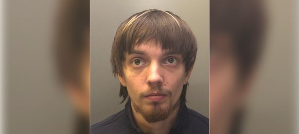 Adam Challoner, 26, of Bechers, Widnes, who spent three weeks in hospital after crashing a stolen car he robbed from a pizza delivery driver at knife-point